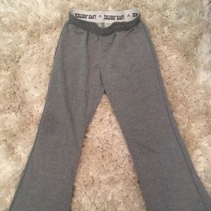 Girls size S grey Justice athletic pants